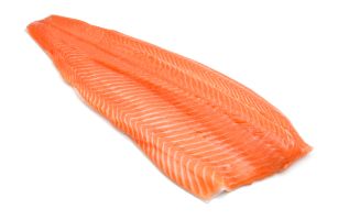 Filete de salmón fresco x 3 libras