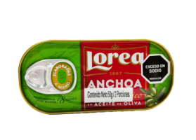 Anchoas en aceite de oliva x50g