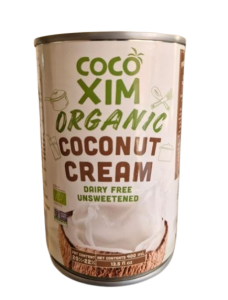 Crema de coco sin azucar