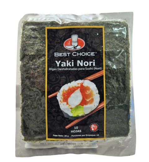 Algas Nori X 10 Unidades