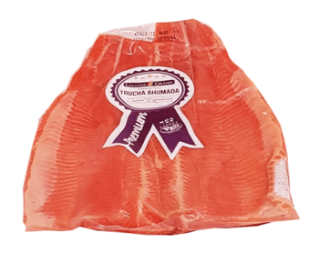 lomos de trucha ahumada 400 a 500 grs