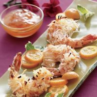 Camarones al Horno con Coco