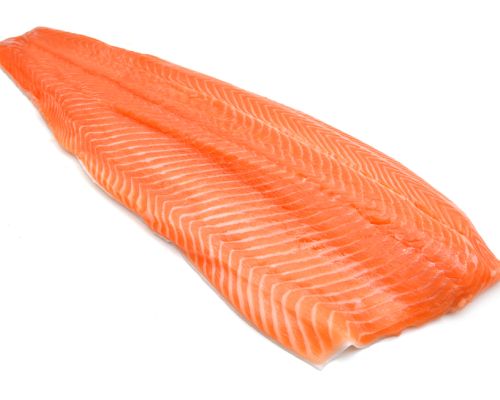 Filete de salmón fresco x 3 libras