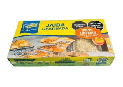 Jaiba gratinada x 3 unidades