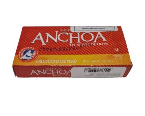 Anchoas en lata X 50 grs.
