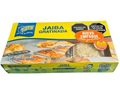 Jaiba gratinada x 3 unidades
