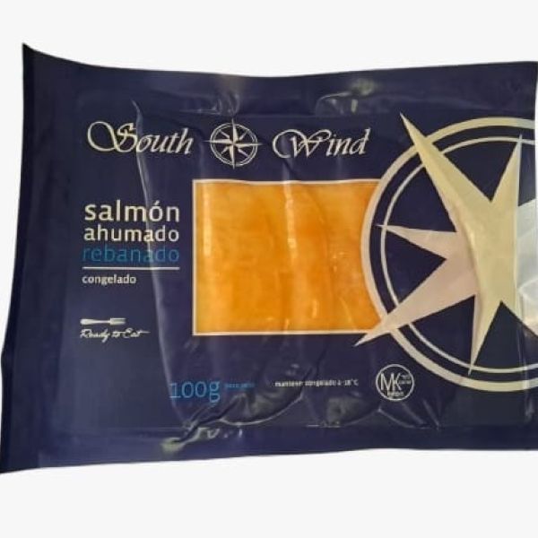 Salmon ahumado x 100g