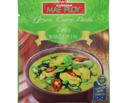 Pasta de Curry verde sobre por 50 grs